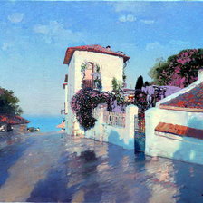 Схема вышивки «У моря»