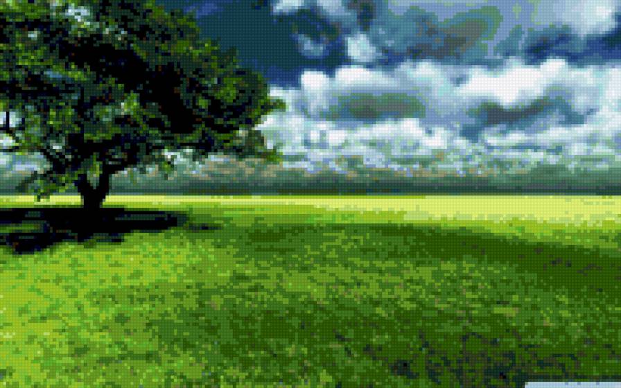 Дерево - дерево, поле - предпросмотр