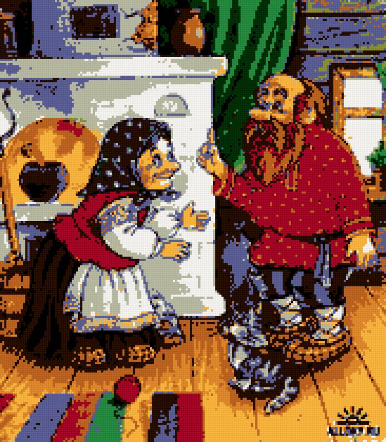 дед да баба - обычаи, русские сказки - предпросмотр