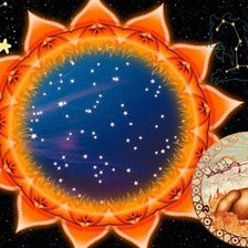 Схема вышивки «Львы»