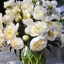 Схема вышивки «ПИОНЫ»