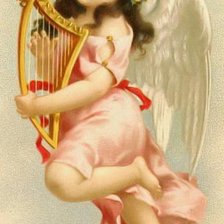 Схема вышивки «Ангел»