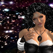 Схема вышивки «КОРОЛЕВА НОЧИ»