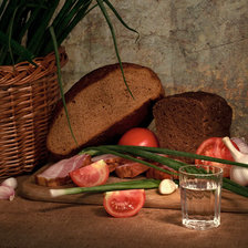 Схема вышивки «натюрморт -закуска»