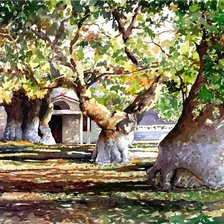 Схема вышивки «Кареи»