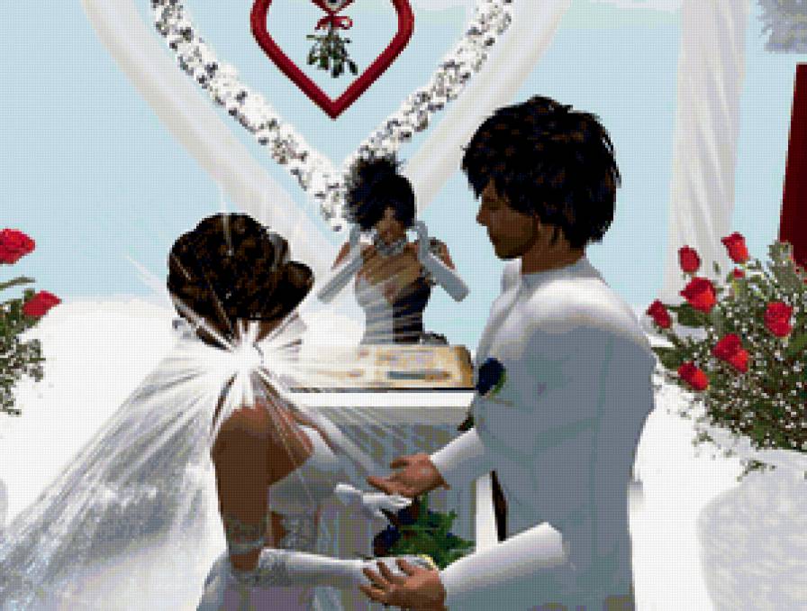 СОЛНЦЕ ЛЮБВИ - свадьба, женщина, мечты, фентезии, лучи любви, мужчина, пара - предпросмотр