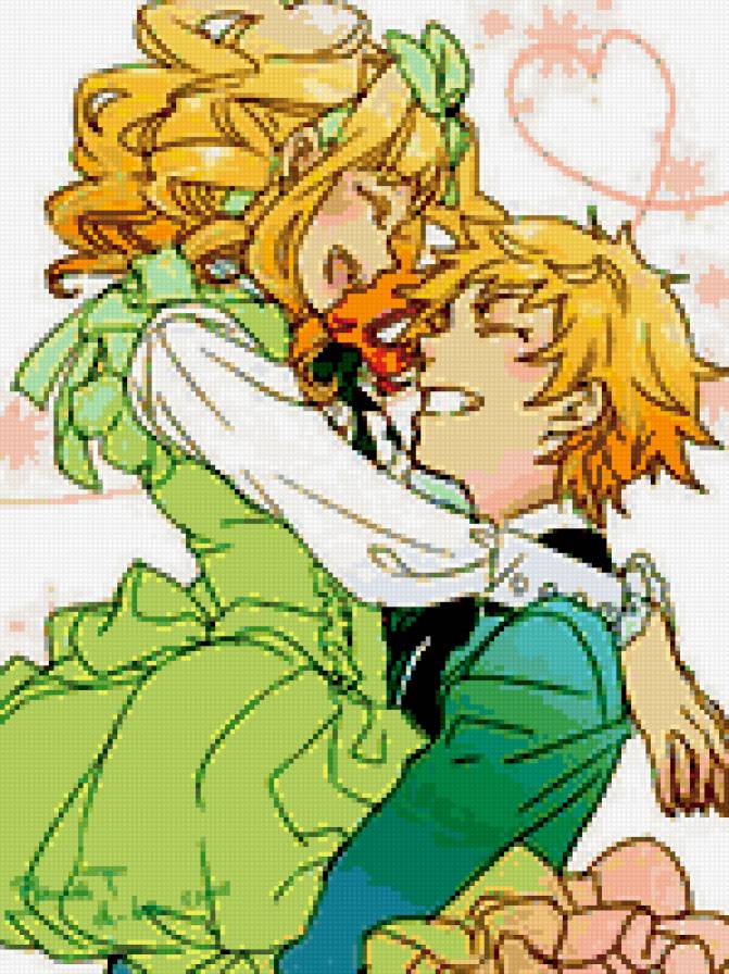 Lizzy and Edward - black butler, kuroshitsuji, anime - предпросмотр