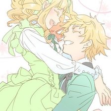 Схема вышивки «Lizzy and Edward»