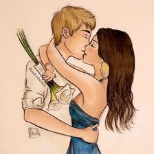 Схема вышивки «пара»