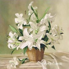 Схема вышивки «цветы»