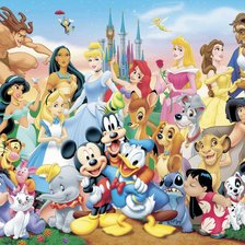 Схема вышивки «дисней»