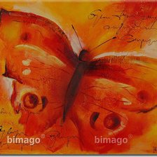 Схема вышивки «бабочка»