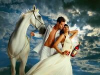 Схема вышивки «ты и я»