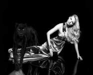 Схема вышивки «две красавицы»