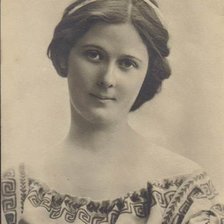 Схема вышивки «Айседора Дункан»