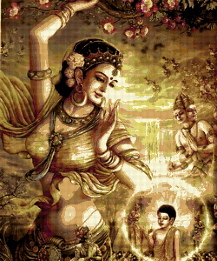 индия - боги, религия, девушка, восток, богиня - предпросмотр