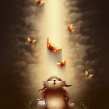 Схема вышивки «дивный сон»