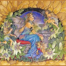 Схема вышивки «девушка»