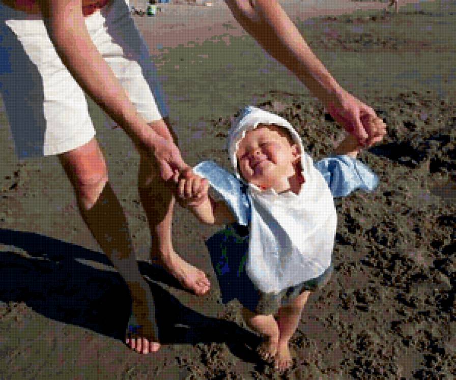 Кнопка - малыш. радость. детство - предпросмотр