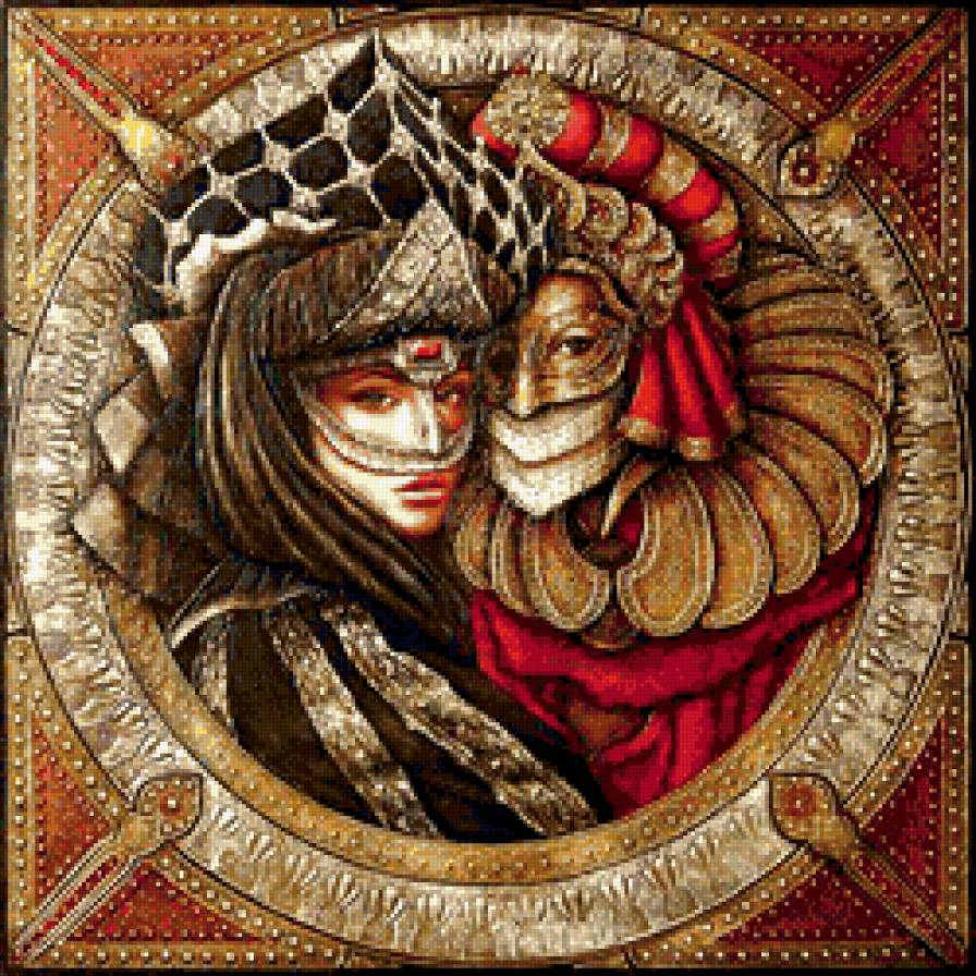 венецианский карнавал - маска, карнавал. маскарад - предпросмотр