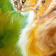 Схема вышивки «Взгляд»