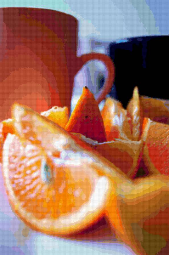 завтрак - апельсины - предпросмотр