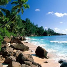 Схема вышивки «Морское побережье»