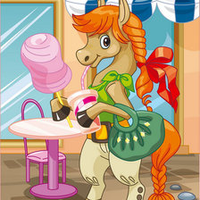 Схема вышивки «лошадка»