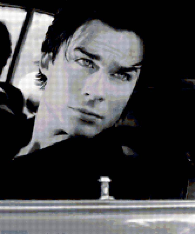 Йен/Деймон - дневники вампира - предпросмотр