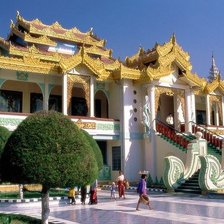 Схема вышивки «Храм»