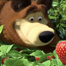 Схема вышивки «Мишка»