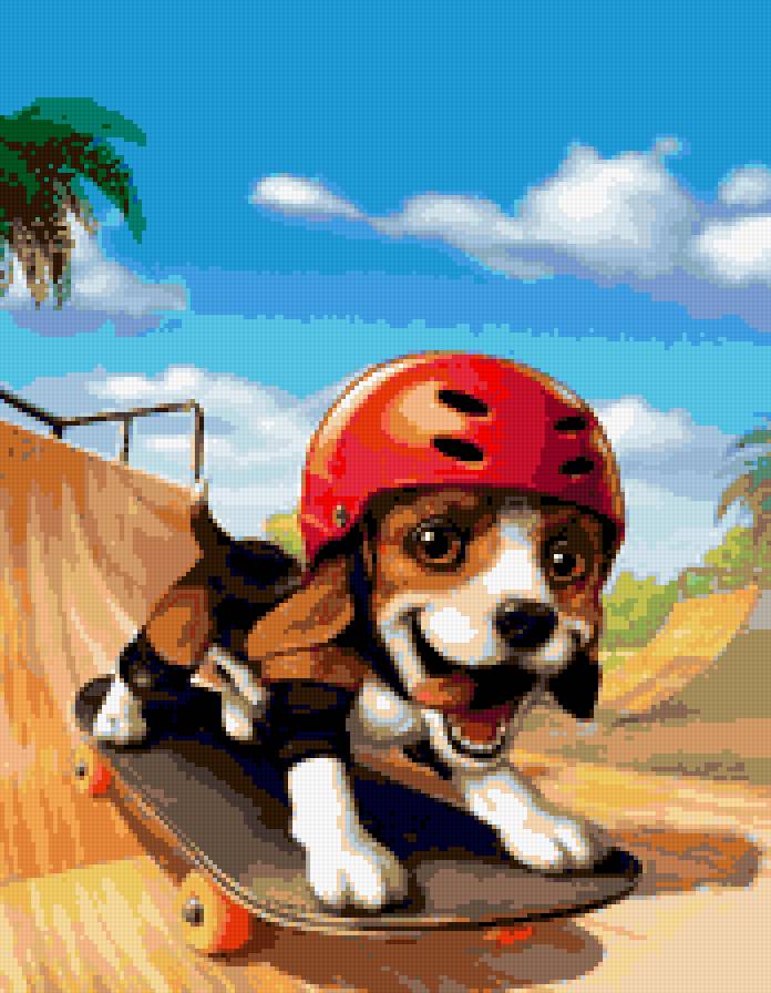 Собачка - щенок, собака, собачка, в детскую - предпросмотр