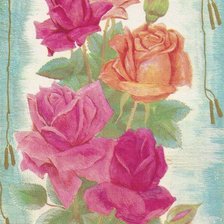 Схема вышивки «С ПРАЗДНИКОМ 8 МАРТА»