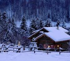 Схема вышивки «Зима,»