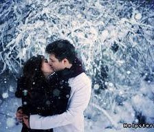 Схема вышивки «Влюблённые.»