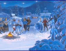 Схема вышивки «Зимний праздник.»