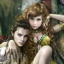 Схема вышивки «фэнтези»