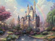 Схема вышивки «Замок.»