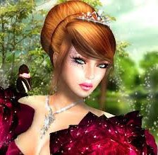 Схема вышивки «Принцесса.»