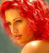 Схема вышивки «Девушка.»