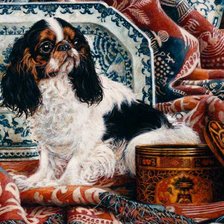 Схема вышивки «Красавец кавалер.»