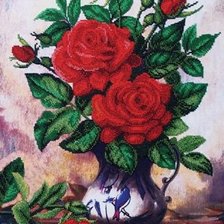Схема вышивки «букет роз»