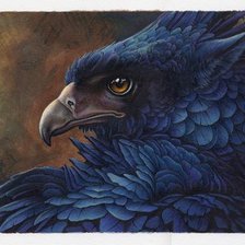 Схема вышивки «орел»