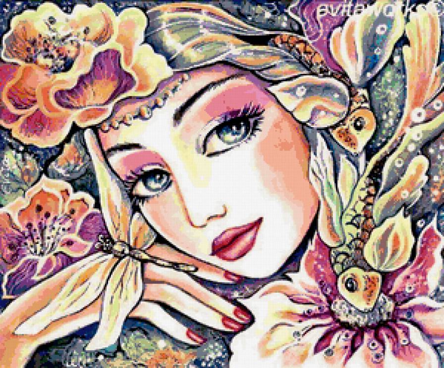 восточная красавица - красавица. дама. девушка. восток - предпросмотр