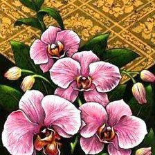 Схема вышивки «ОРХИДЕЯ»