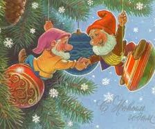 Схема вышивки «Открытки СССР.»