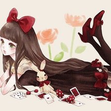 Схема вышивки «аниме»