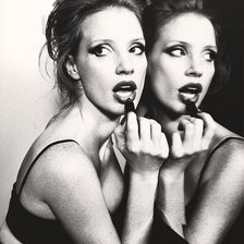 Схема вышивки «Джессика Честейн»