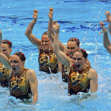 Схема вышивки «сборная России по синхронному плаванию»