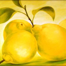 Схема вышивки «Лимоны»